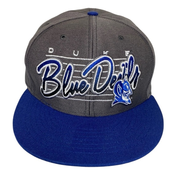 Duke University 47 Brand SnapBack Hat Gray Blue Brim Adjustable Men’s One Size - Picture 1 of 12